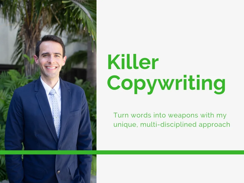 I will deliver the only copywriting you will ever need